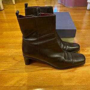 Ann Taylor Brown Leather Boots